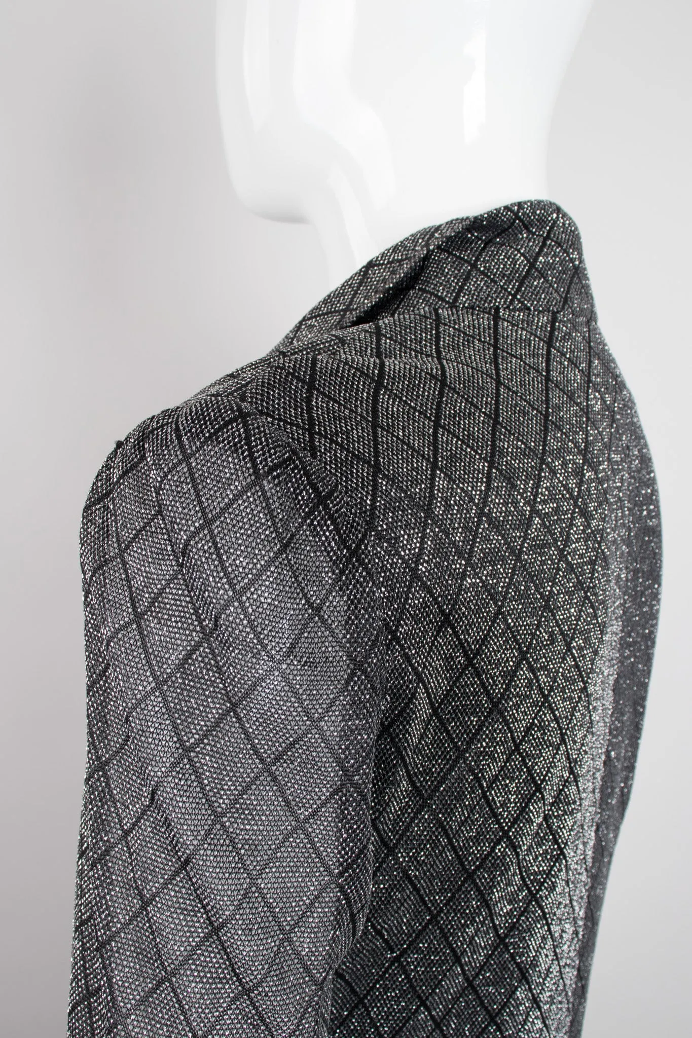 Lamé Diamond Dot Dress