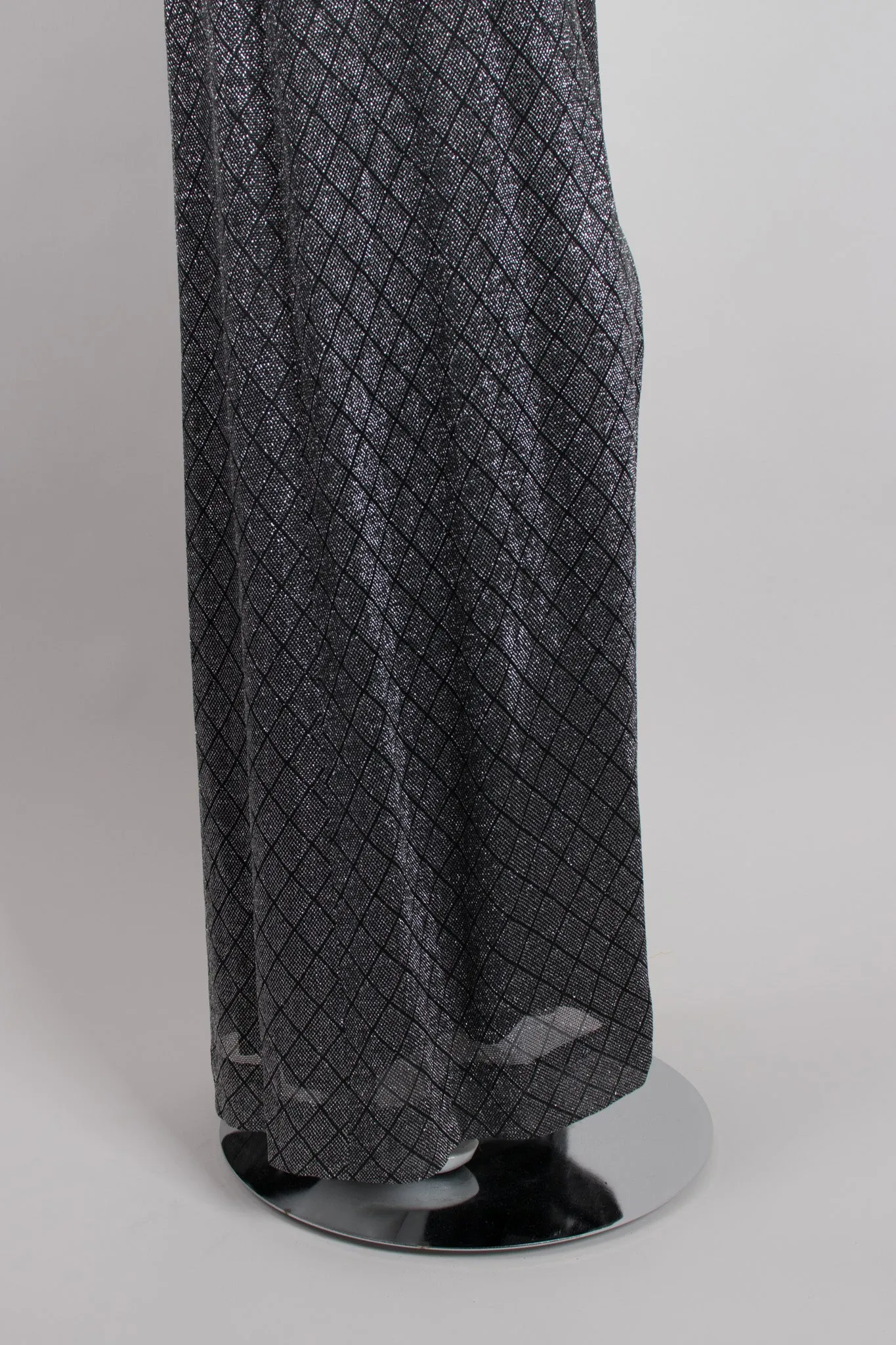 Lamé Diamond Dot Dress