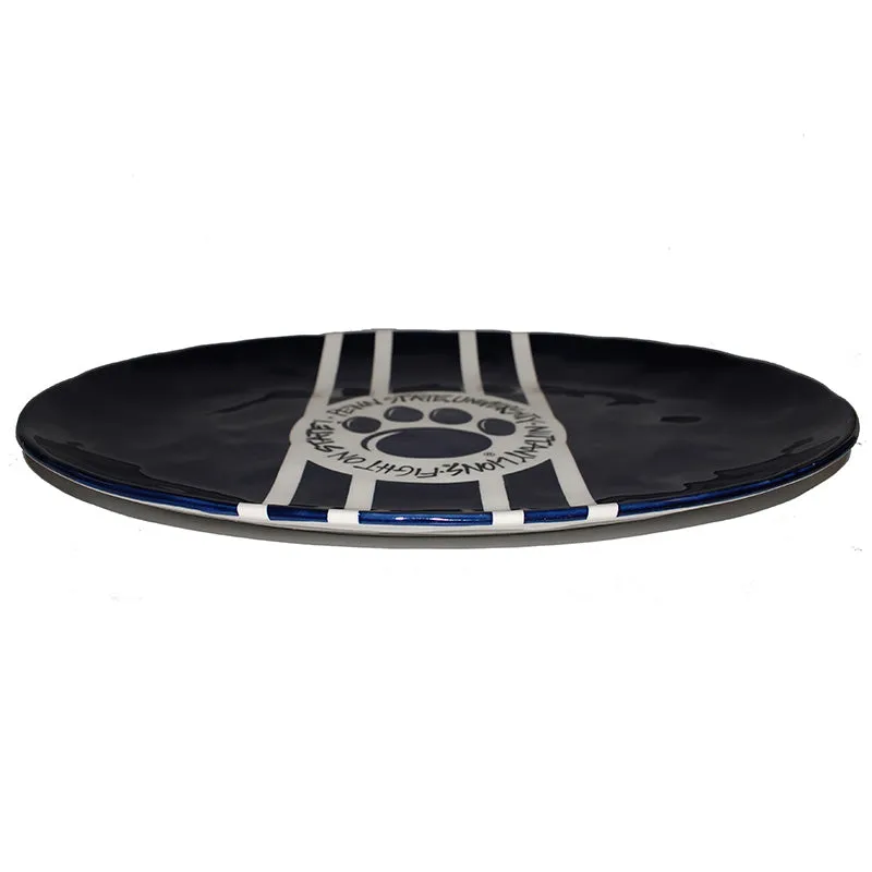 Large Oval Paw Platter