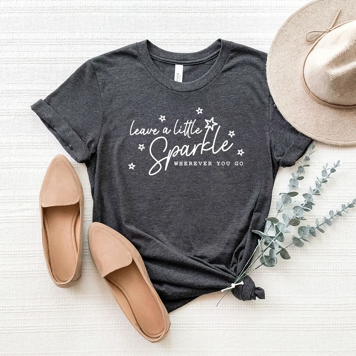 Leave a Little Sparkle Wherever You Go - Bella Canvas Tee