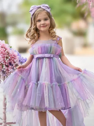 Leave Everyone Stunned Belted Tutu Dress