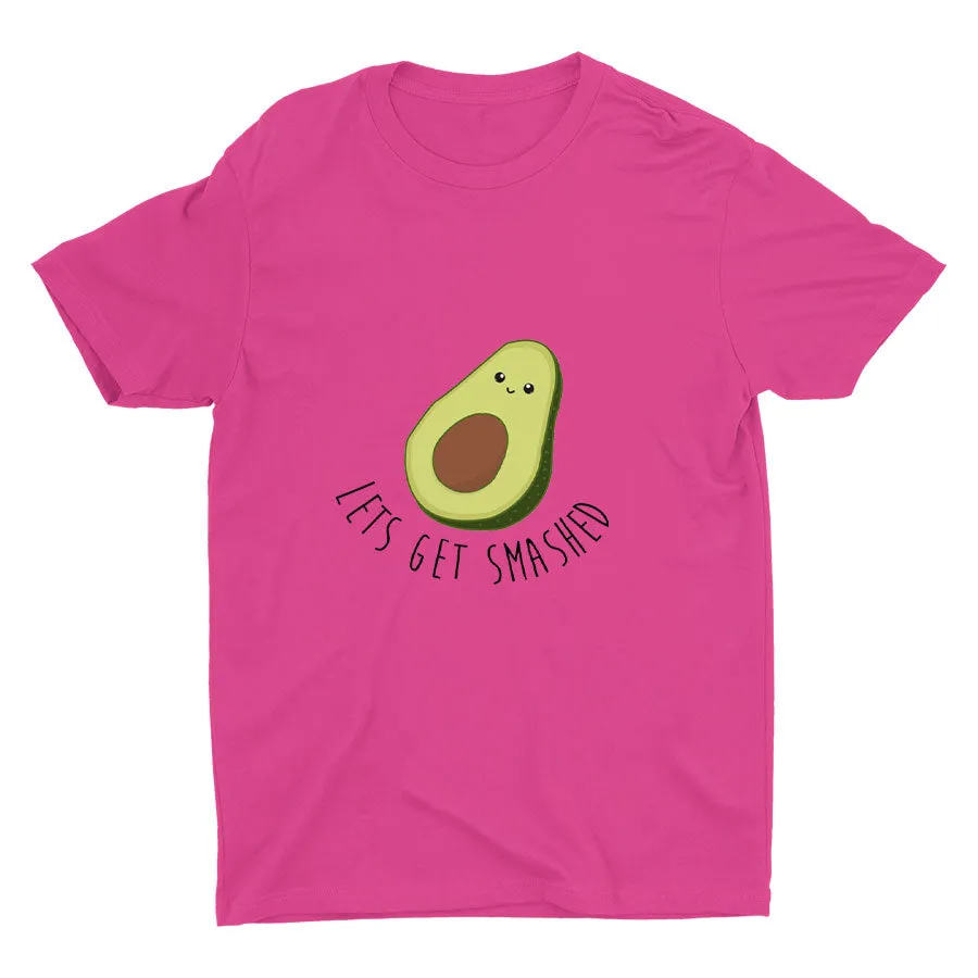 LET'S Get SMASHED Printed T-shirt