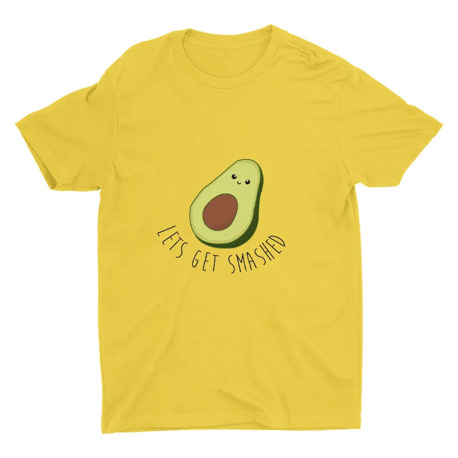 LET'S Get SMASHED Printed T-shirt
