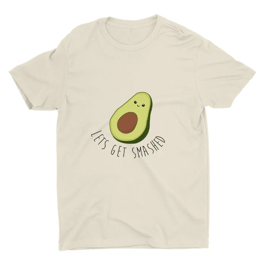 LET'S Get SMASHED Printed T-shirt