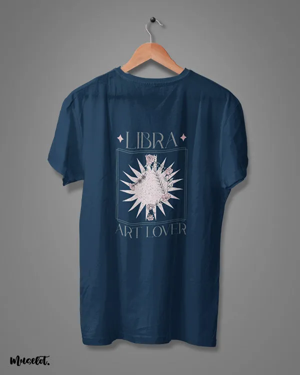 Libra art lover printed t shirts