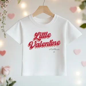 Little Valentine Personalised Toddler & Kids T Shirt