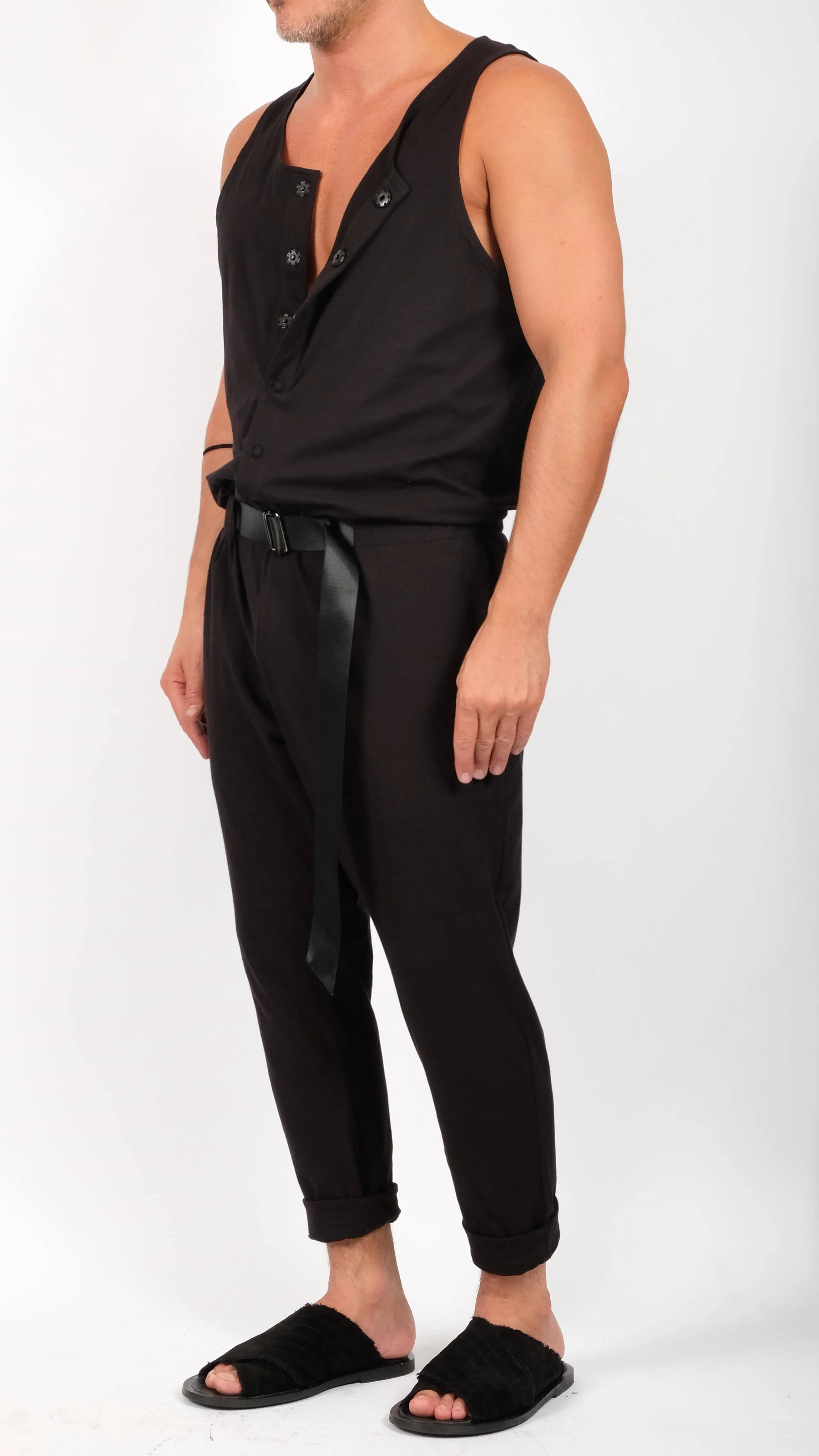 Long Jersey Jumpsuit