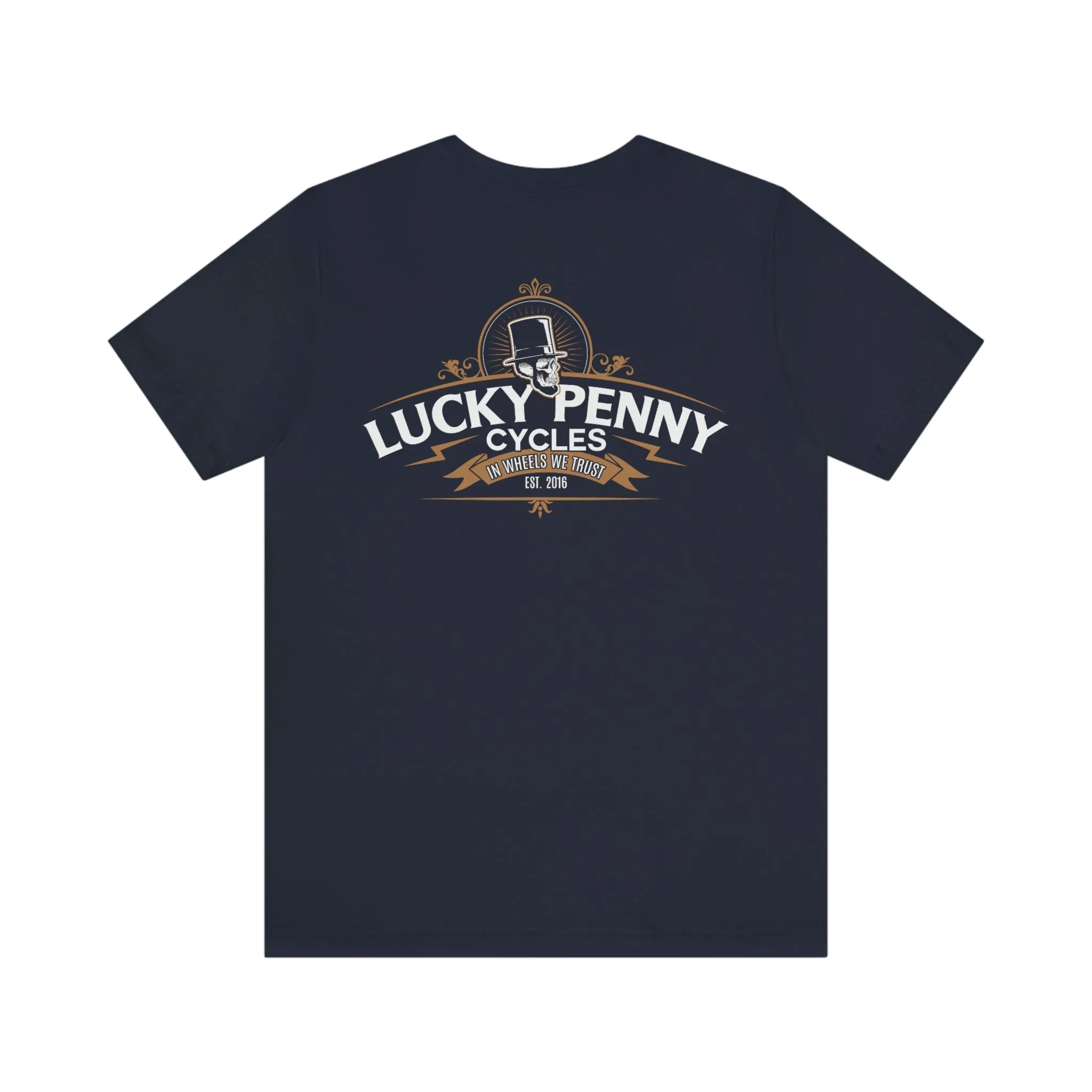 Lucky Penny Cycles Vintage Copper T-Shirt