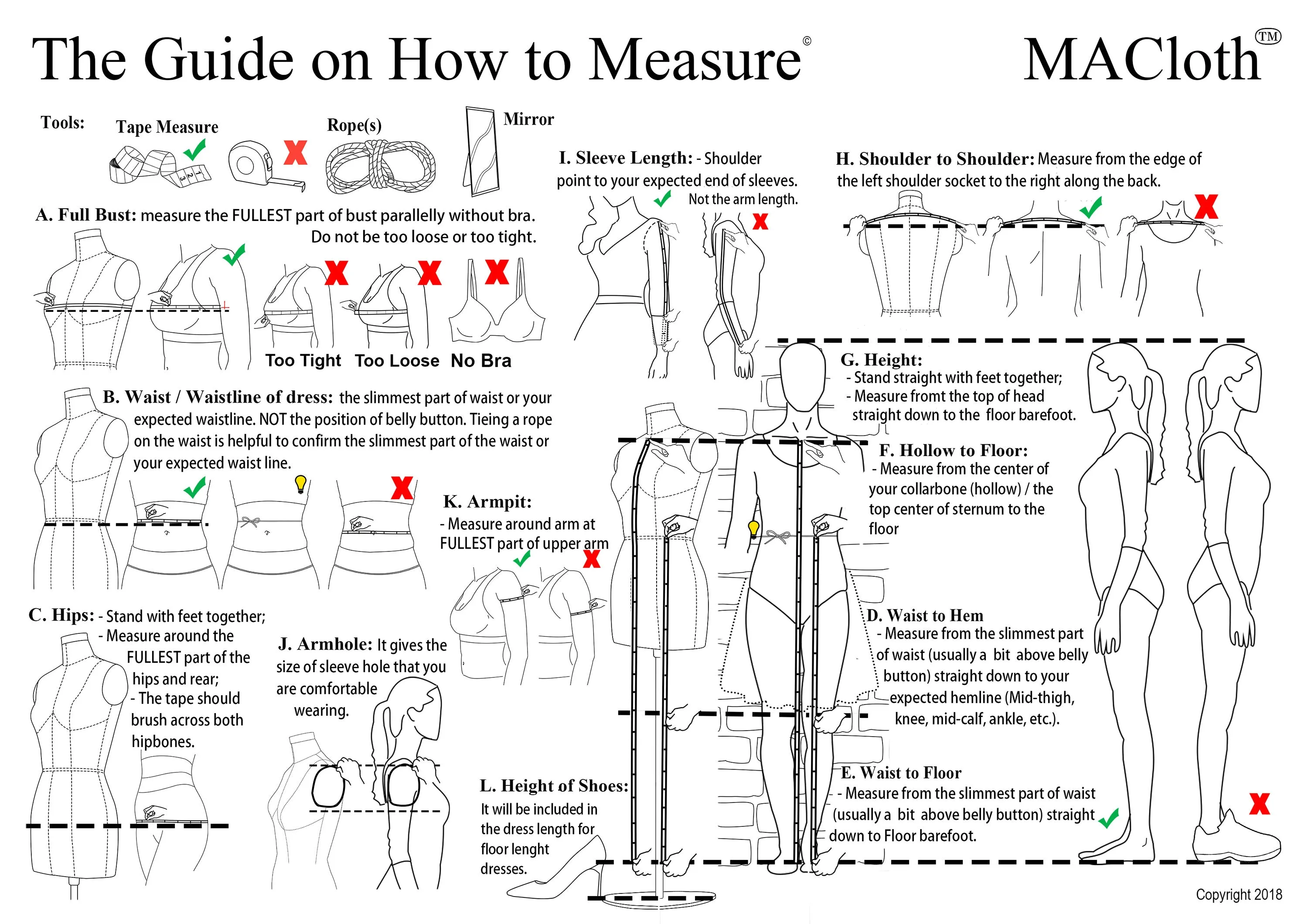 MACloth Women Sleeveless V Neck Split Formal Evening Gown Pageant Prom Dresses