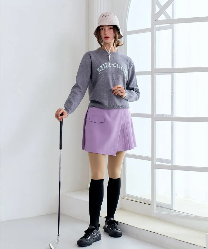MAGIA Lettering Knit - Gray