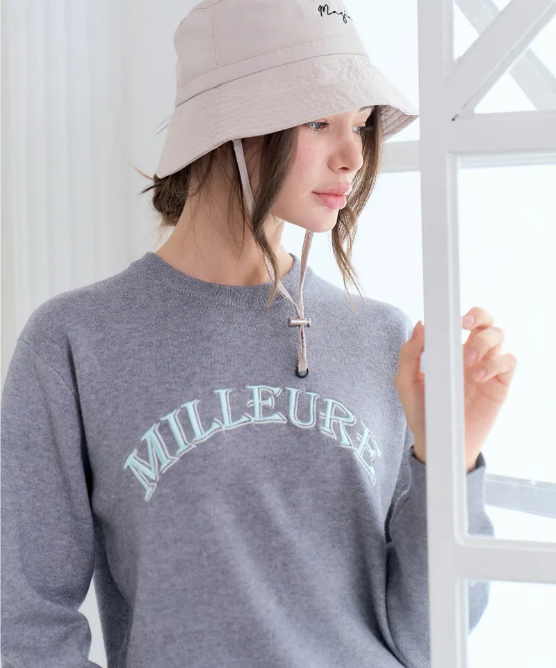 MAGIA Lettering Knit - Gray