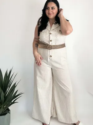Mila Belted Jumpsuit