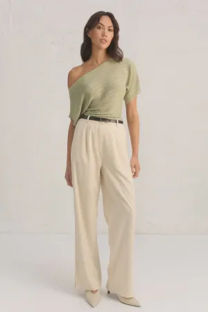 MØN RENN Celest Knit Top - Sage