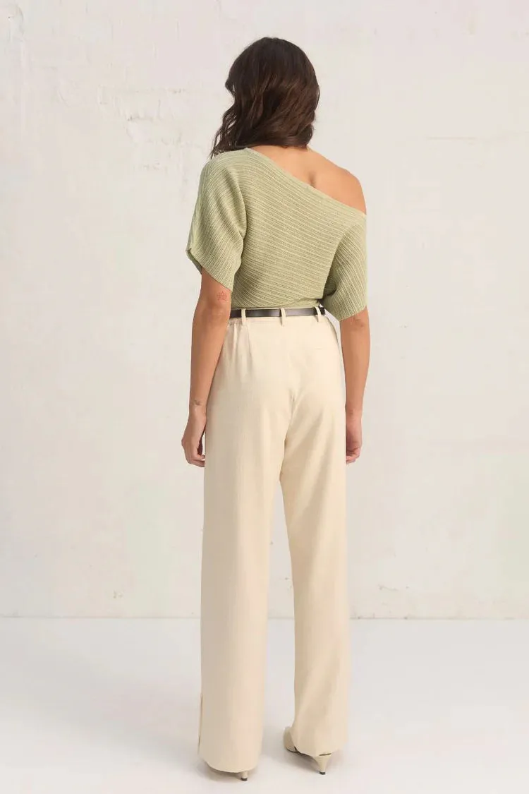 MØN RENN Celest Knit Top - Sage