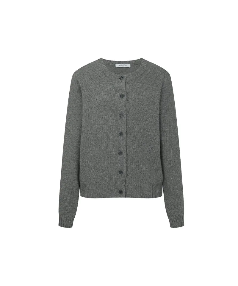 Monday Flow Soft Knit Cardigan - Gray