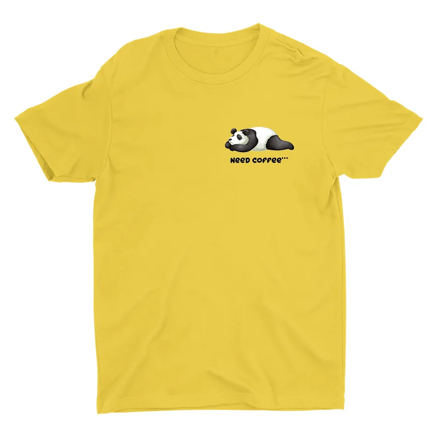 Need Coffee Printed T-shirt