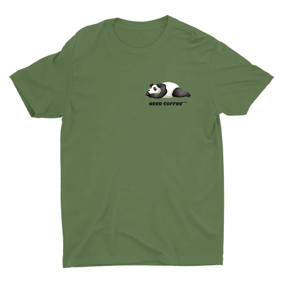Need Coffee Printed T-shirt