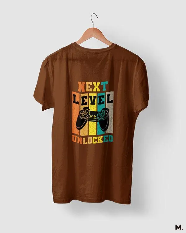 Next level unlocked printed t shirts