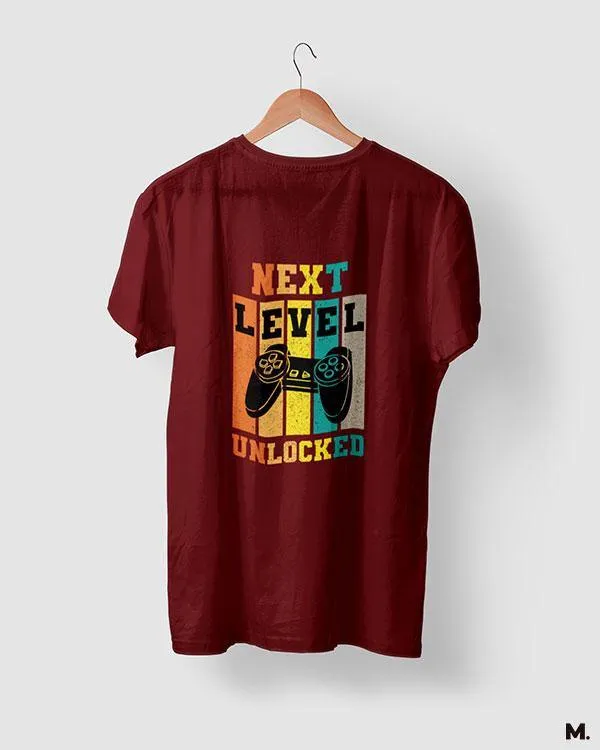 Next level unlocked printed t shirts