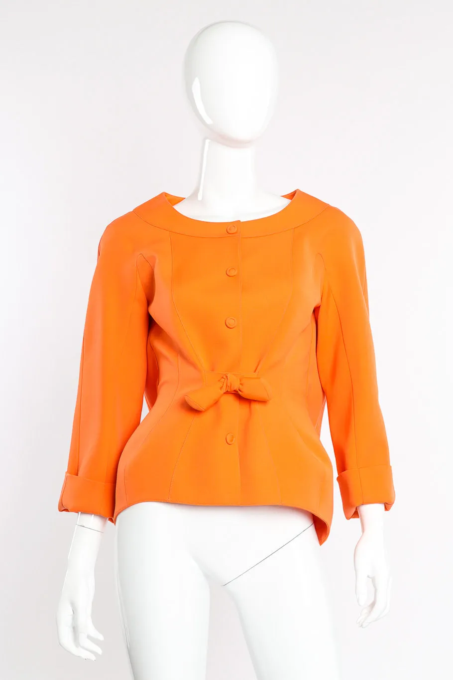 Off Shoulder Bubble Jacket