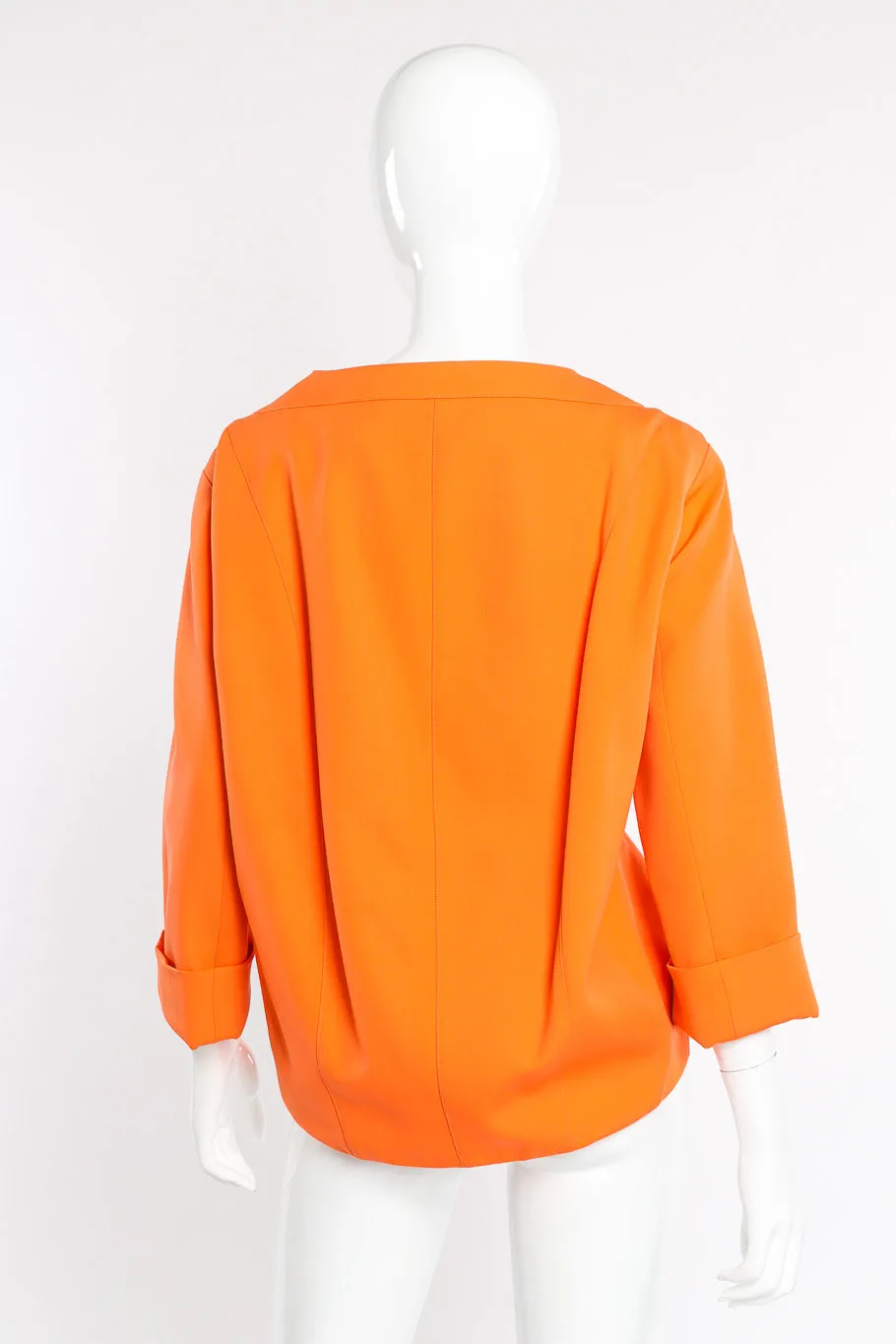 Off Shoulder Bubble Jacket