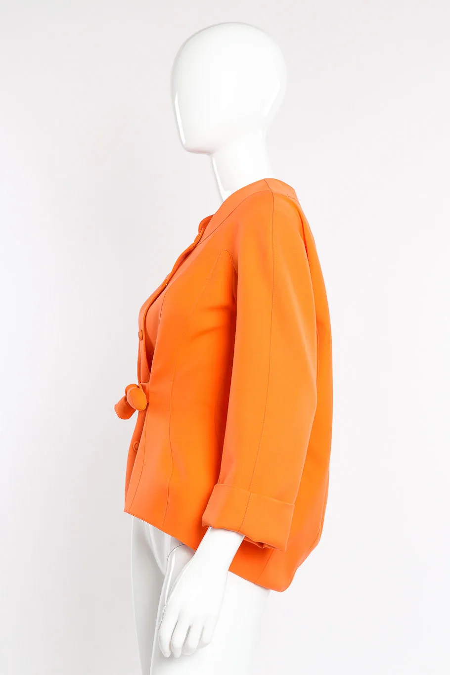 Off Shoulder Bubble Jacket