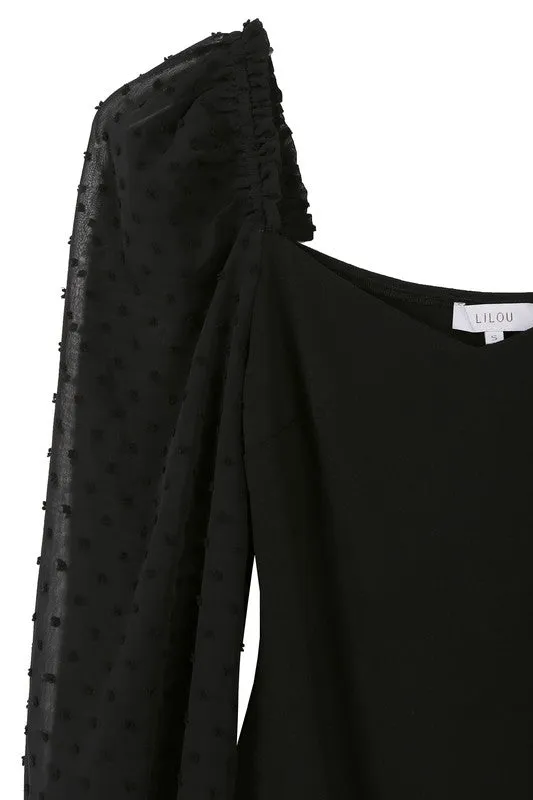 On the dotted line bodysuit
