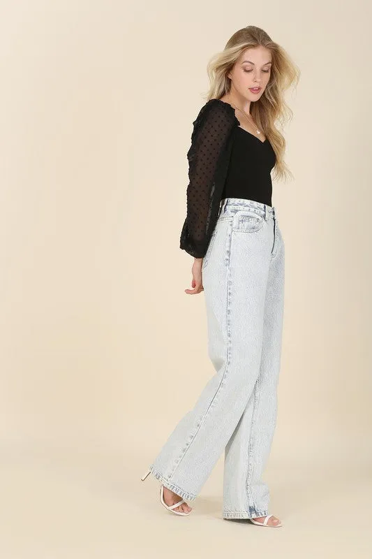 On the dotted line bodysuit