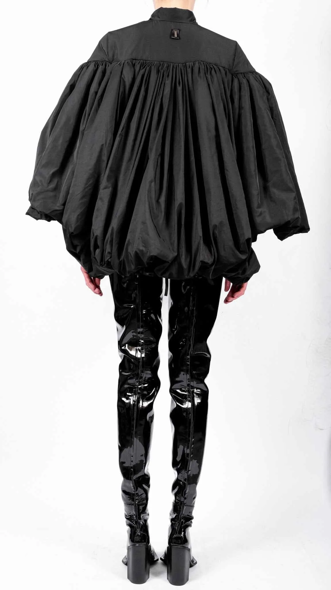 Padded Jacket with Sleeve Detail