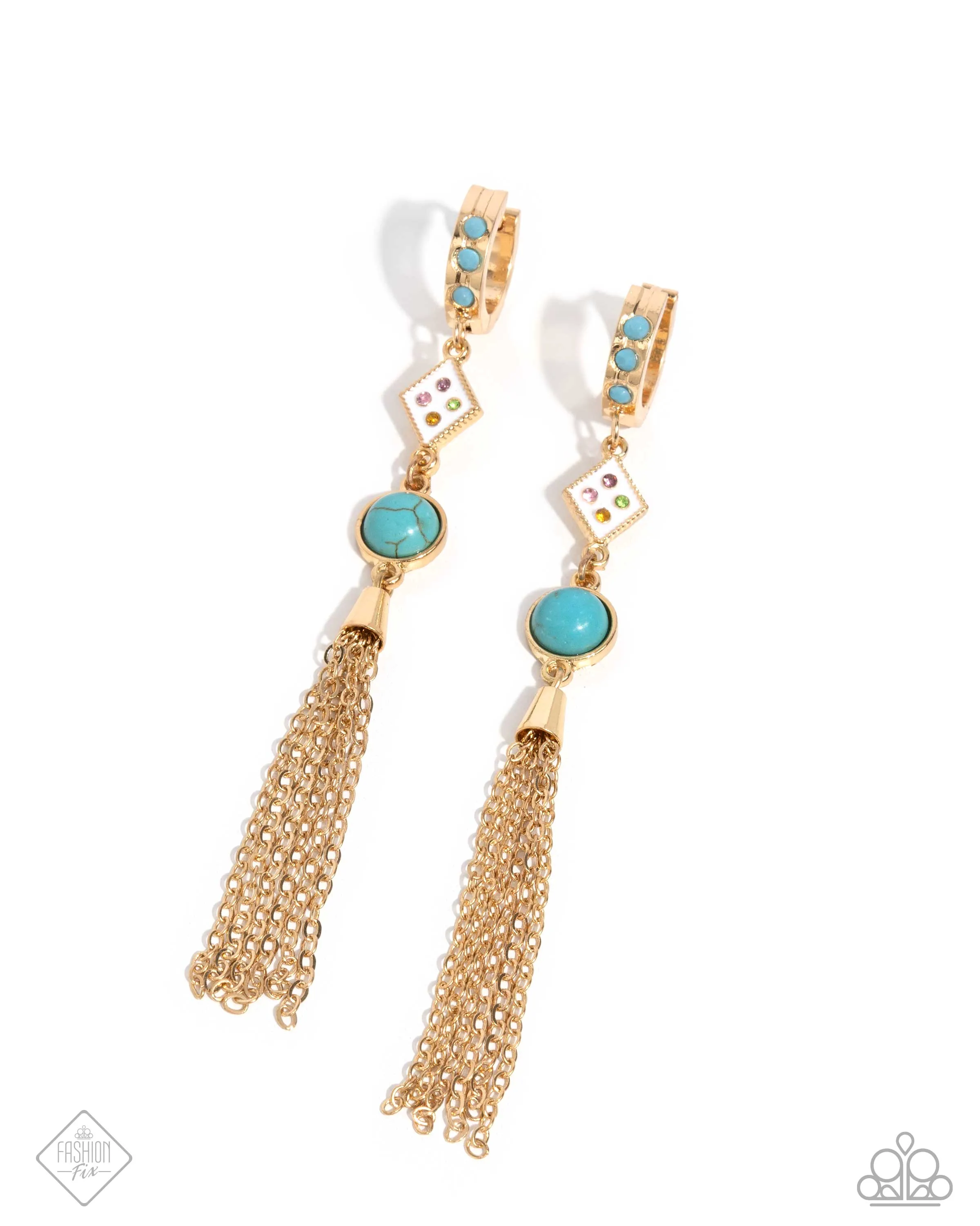 Paparazzi Constant Chic - Multi Earrings (2024 November Fashion Fix)