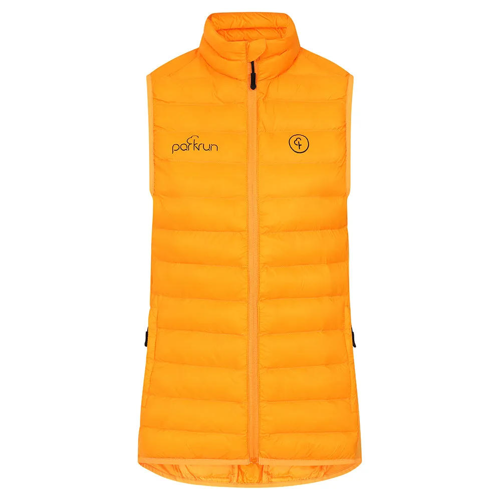 parkrun Women's Padded Gilet - Apricot
