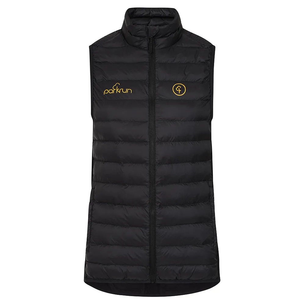 parkrun Women's Padded Gilet - Black