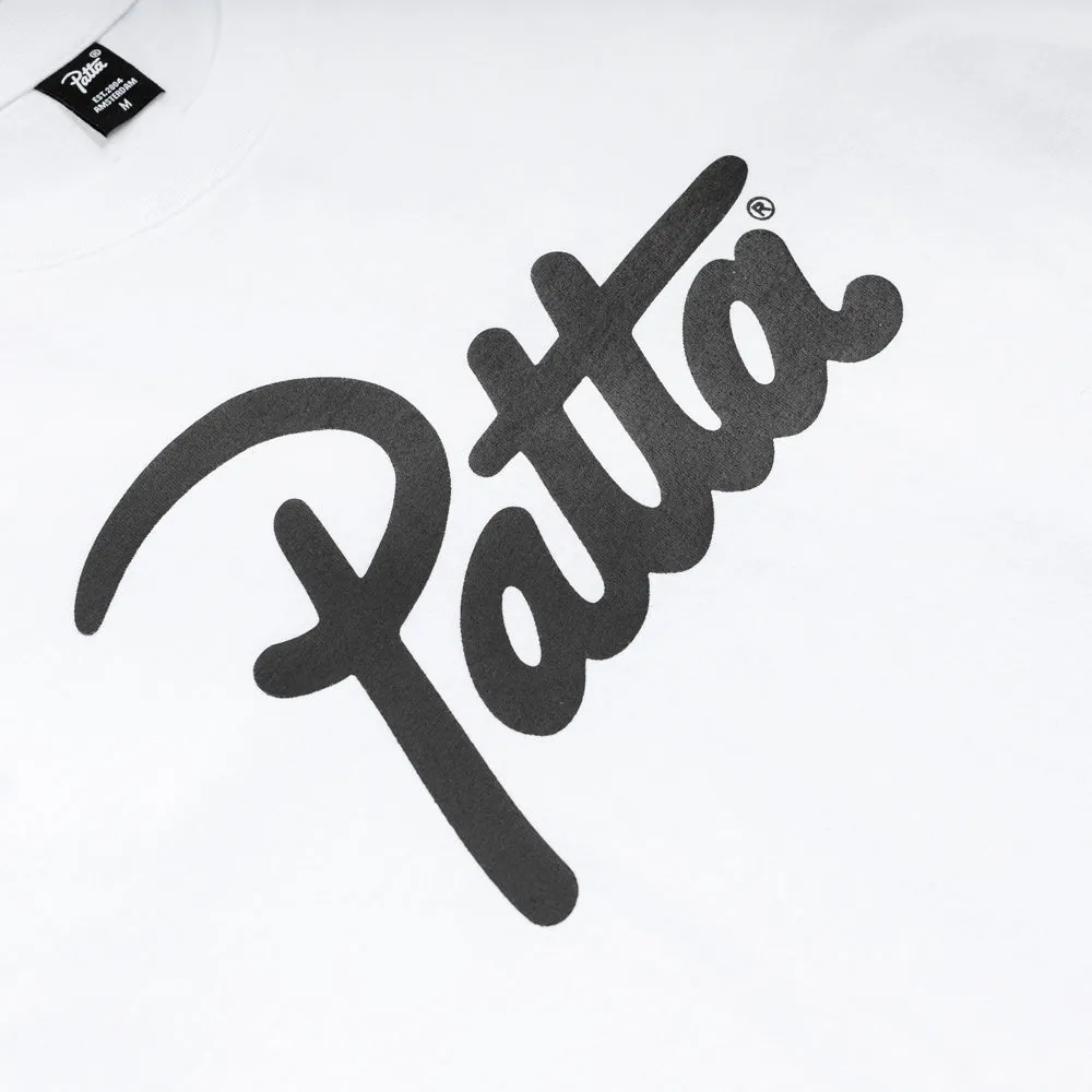 Patta Femme Baby Tee | White