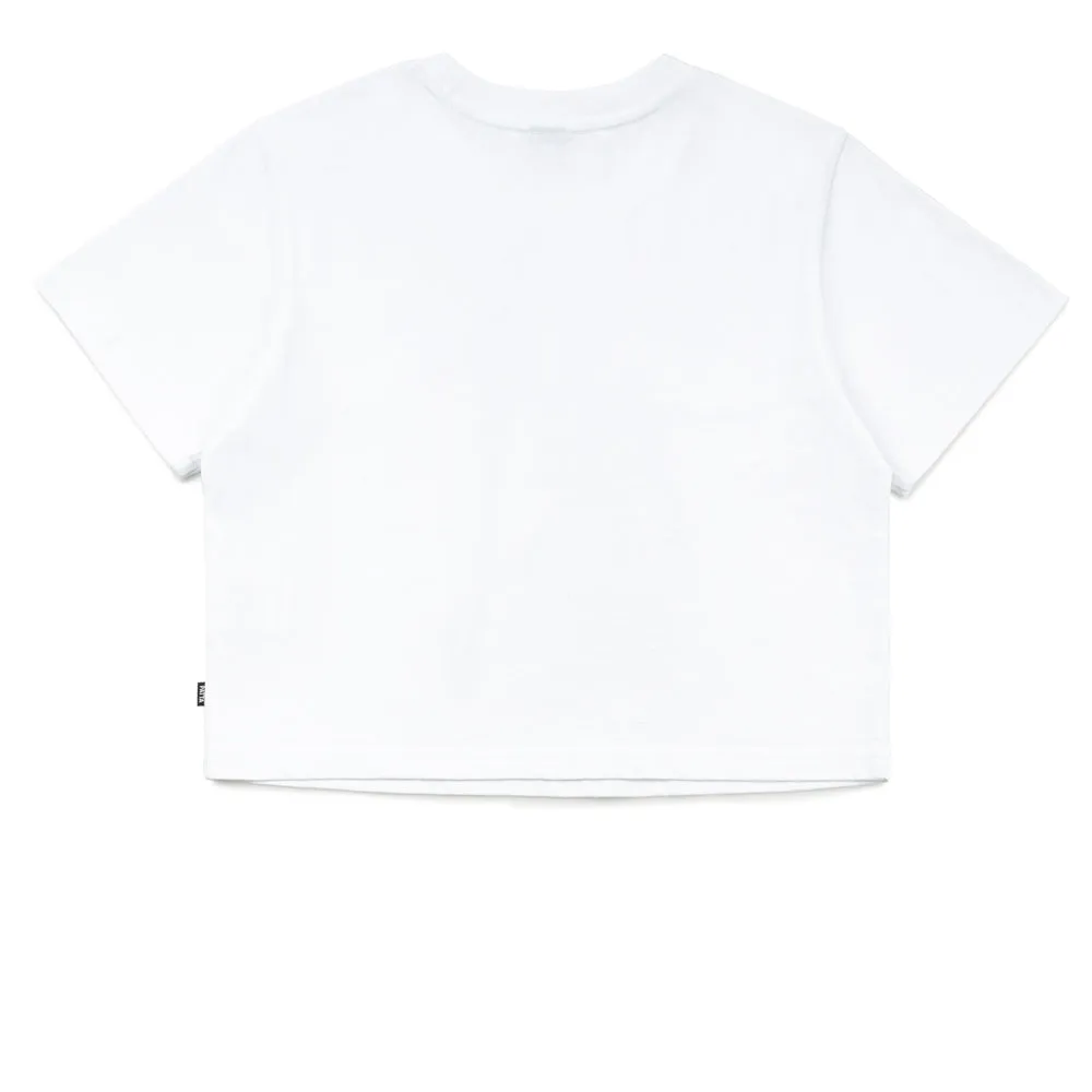 Patta Femme Baby Tee | White