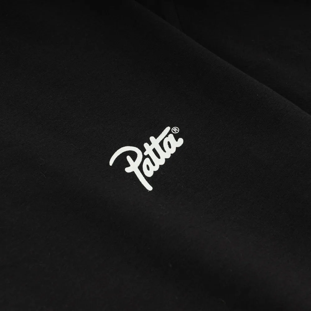 Patta Femme Ruched Tee Dress | Black