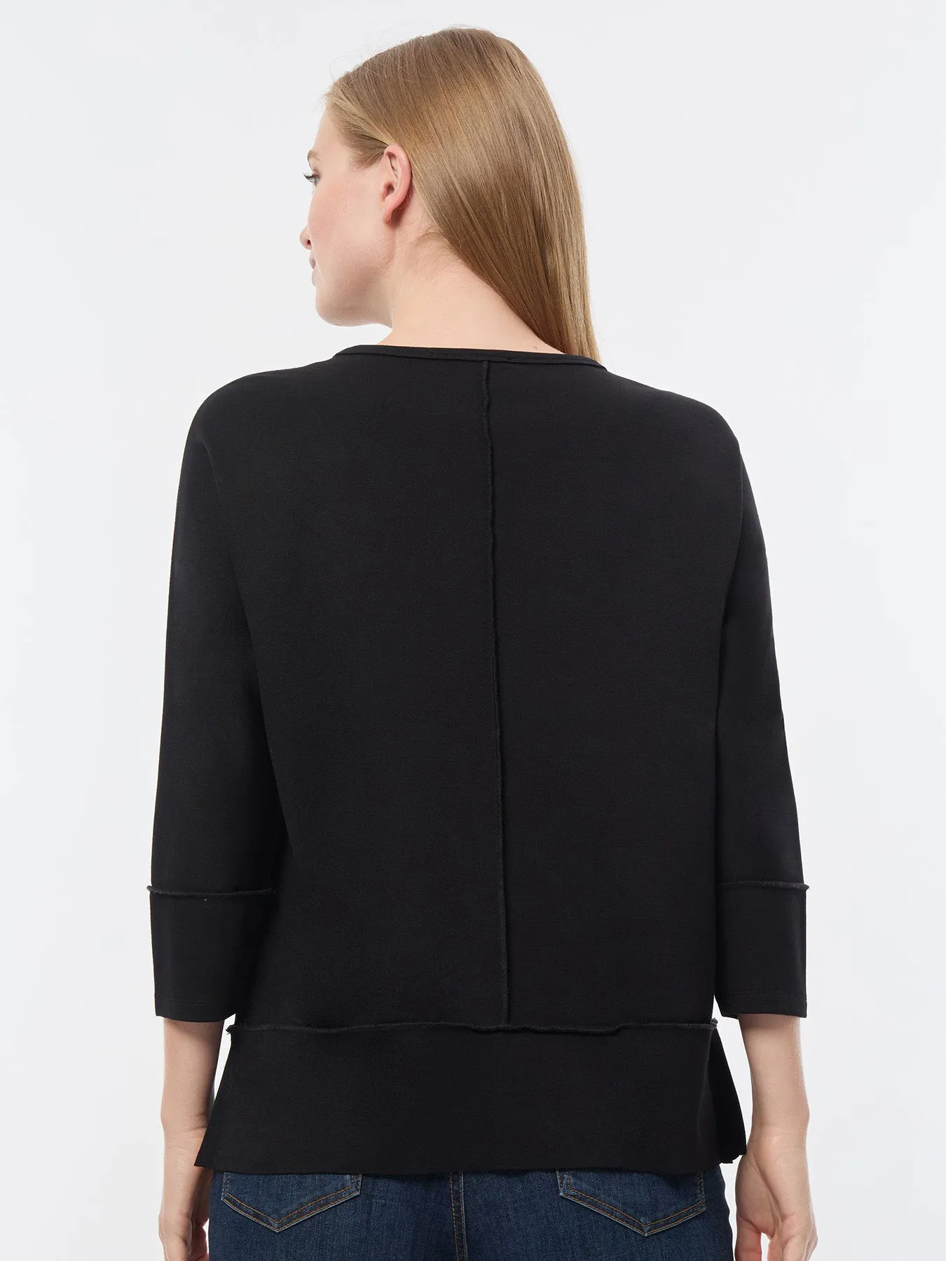 Petite Seam Detail Tunic, Serenity Knit