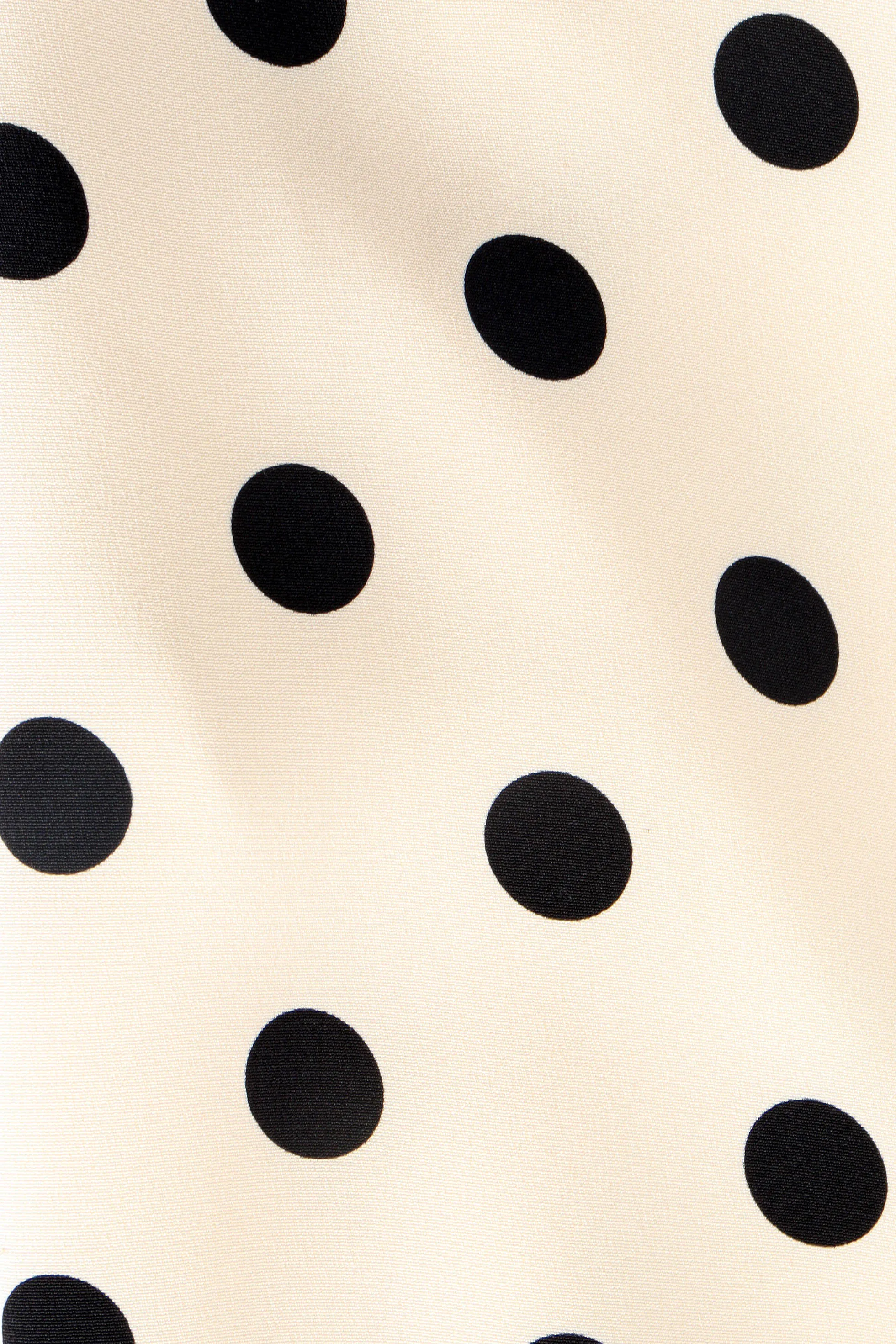 Polka Dot Off-Shoulder Mini Dress