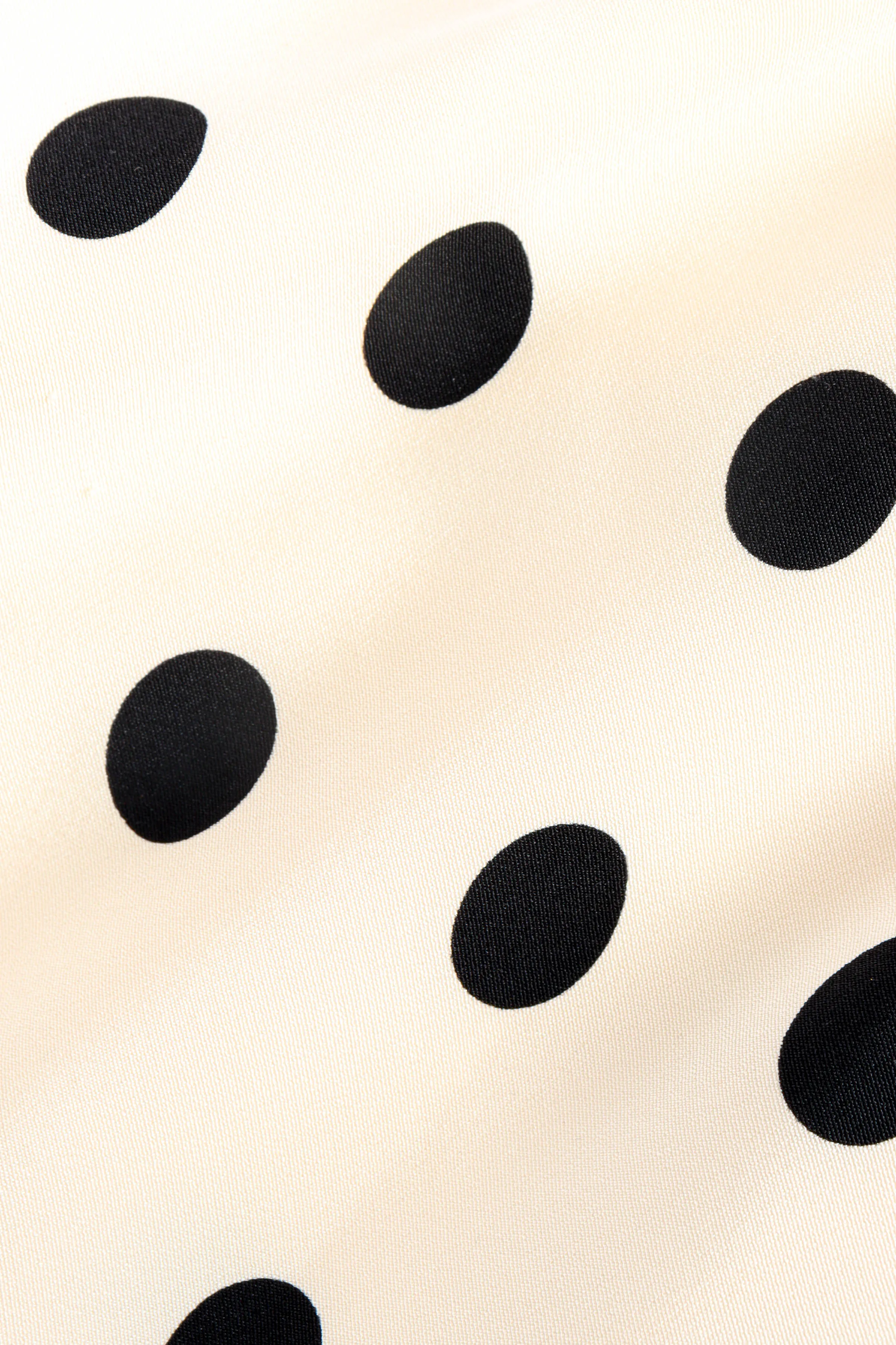 Polka Dot Off-Shoulder Mini Dress