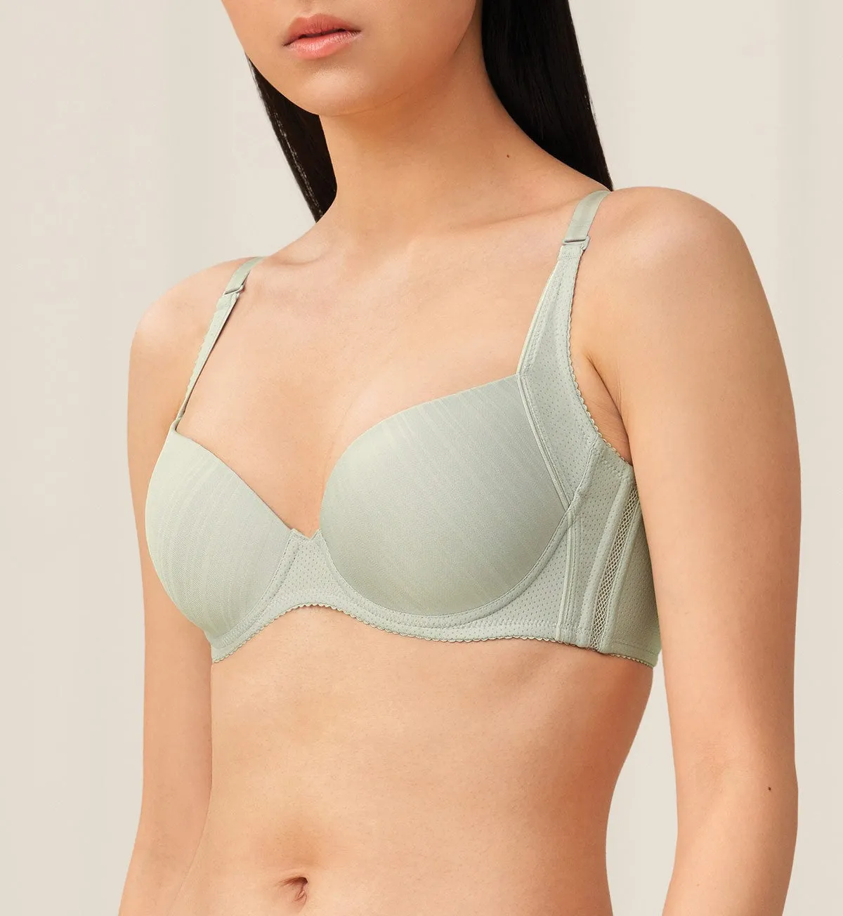 PURE INVISIBLE WIRED PADDED BRA