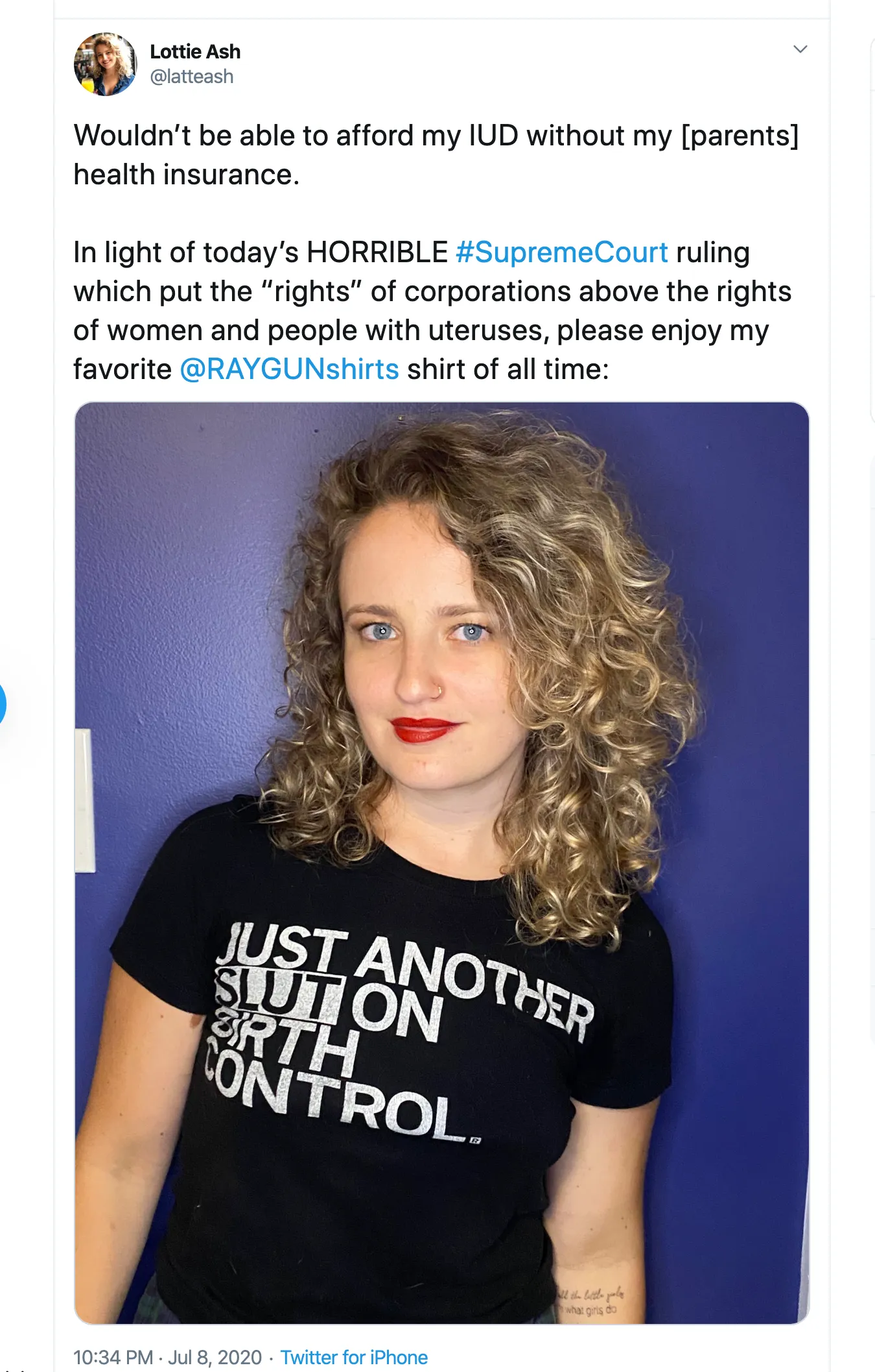 Slut on Birth Control