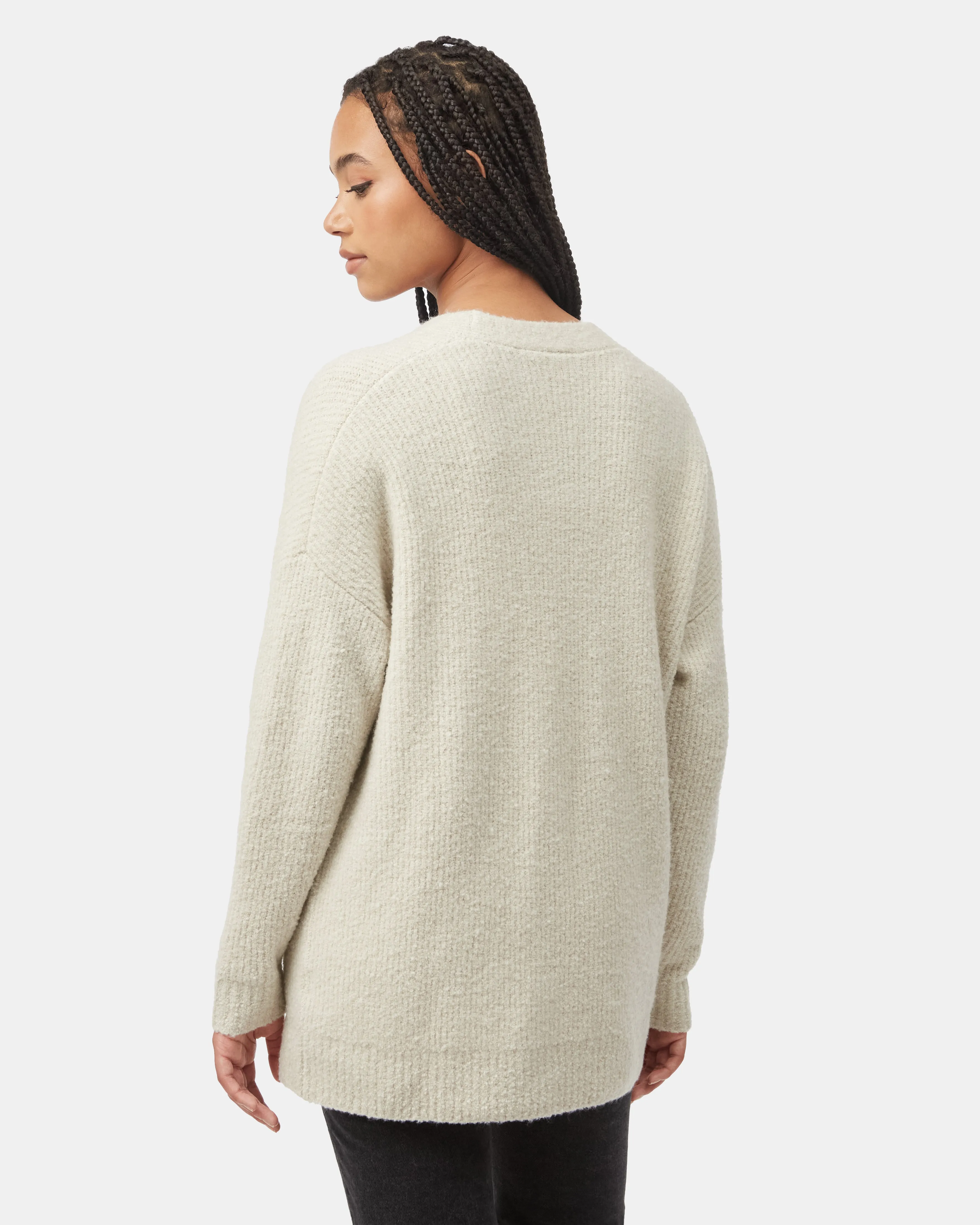 Tentree Highline Fuzzy Open Cardigan