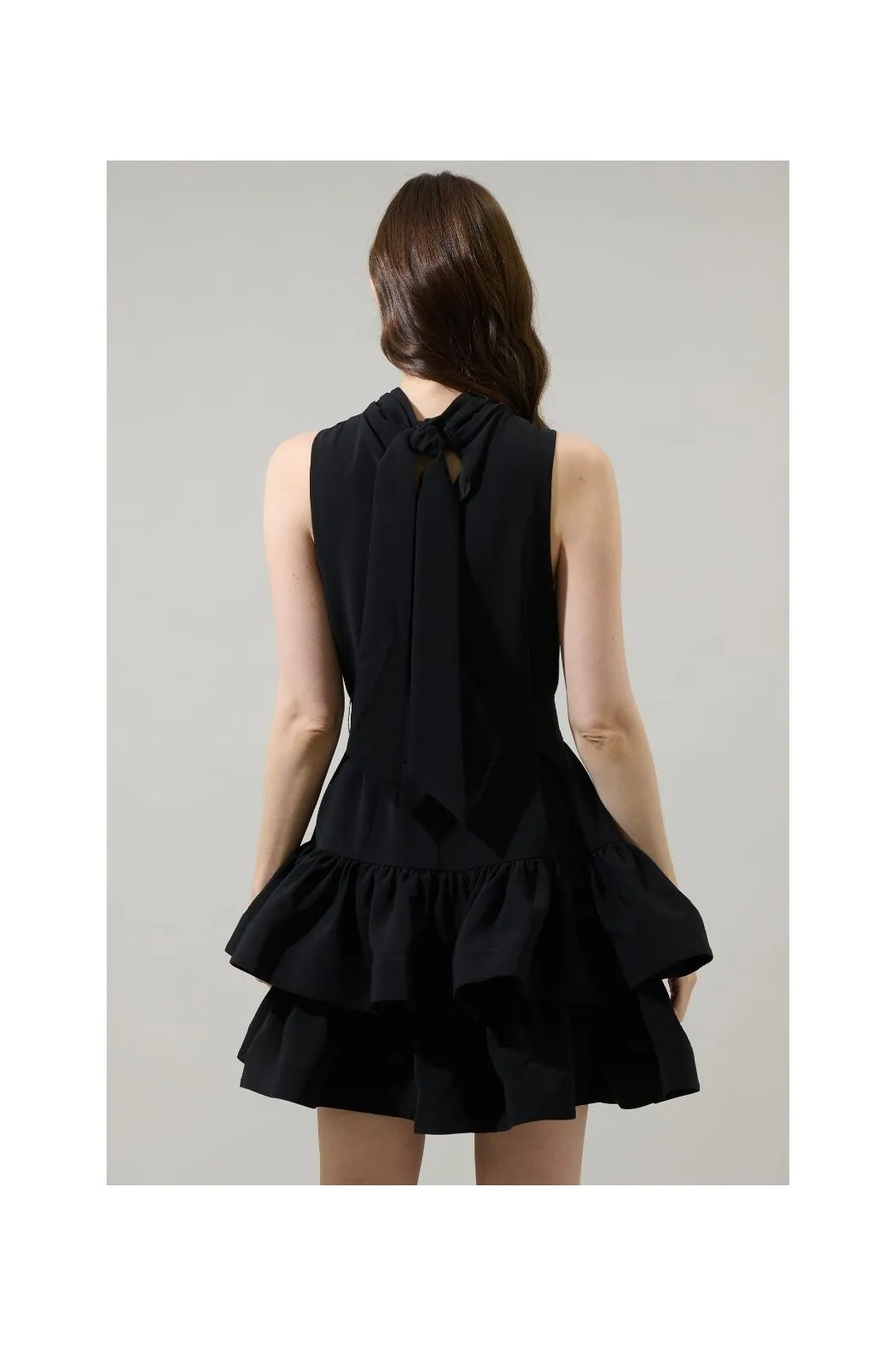 Teresa Ruffle Tiered Mini Dress
