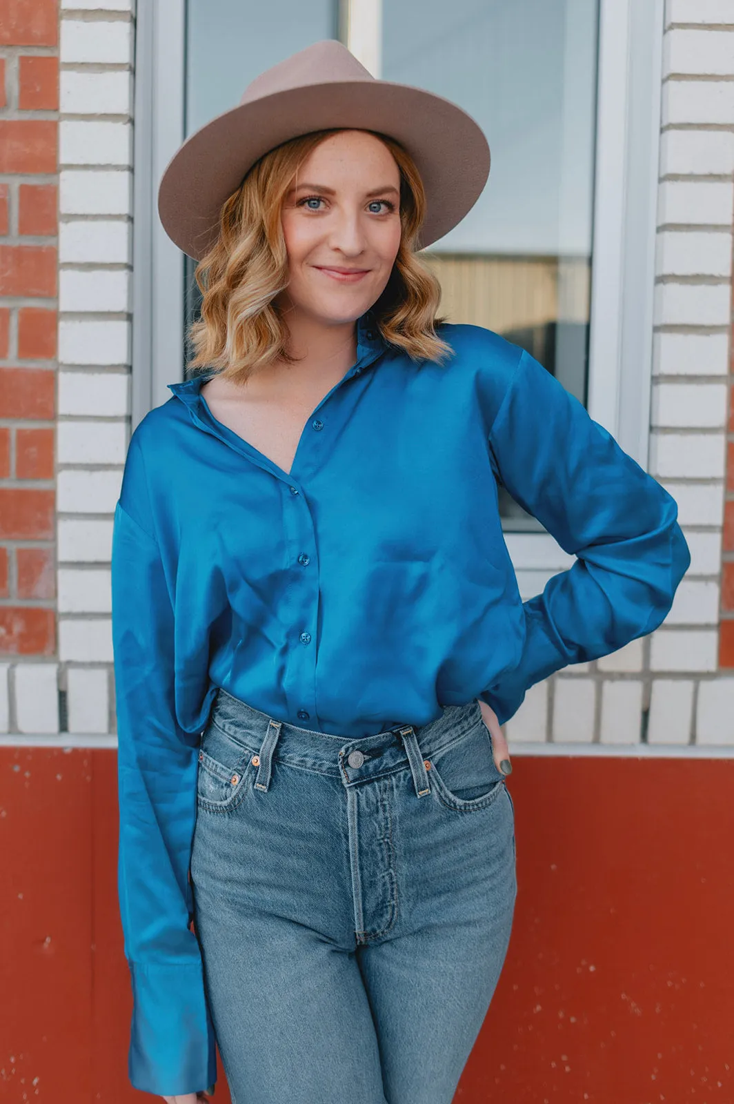 The Pauline Shirt by InWear - Fall Blue
