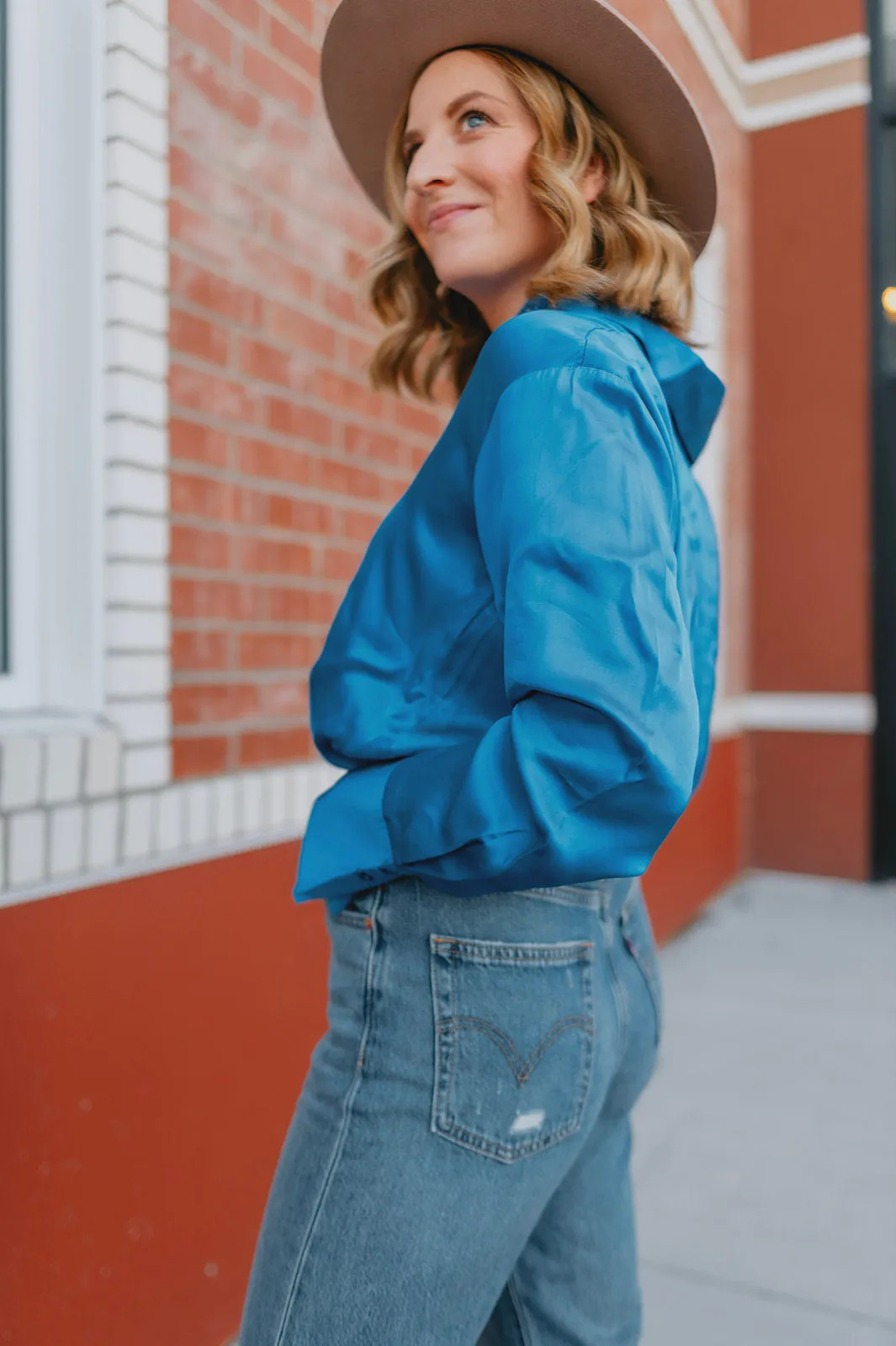 The Pauline Shirt by InWear - Fall Blue