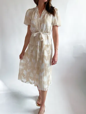 Tie Waist Midi Dress