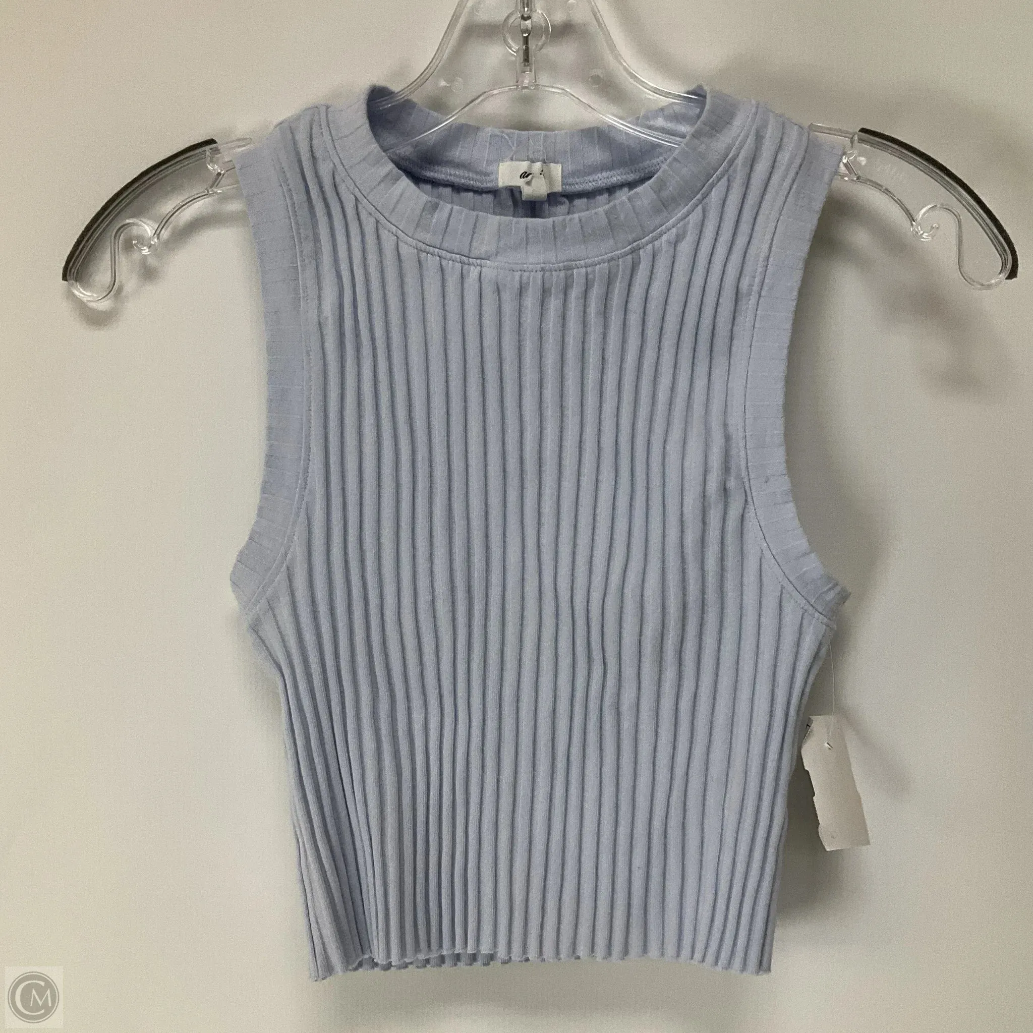 Top Sleeveless By Aerie In Blue, Size: M