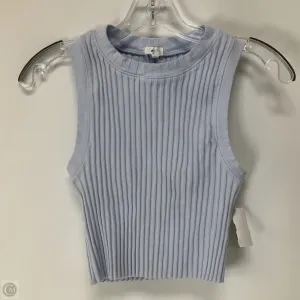 Top Sleeveless By Aerie In Blue, Size: M