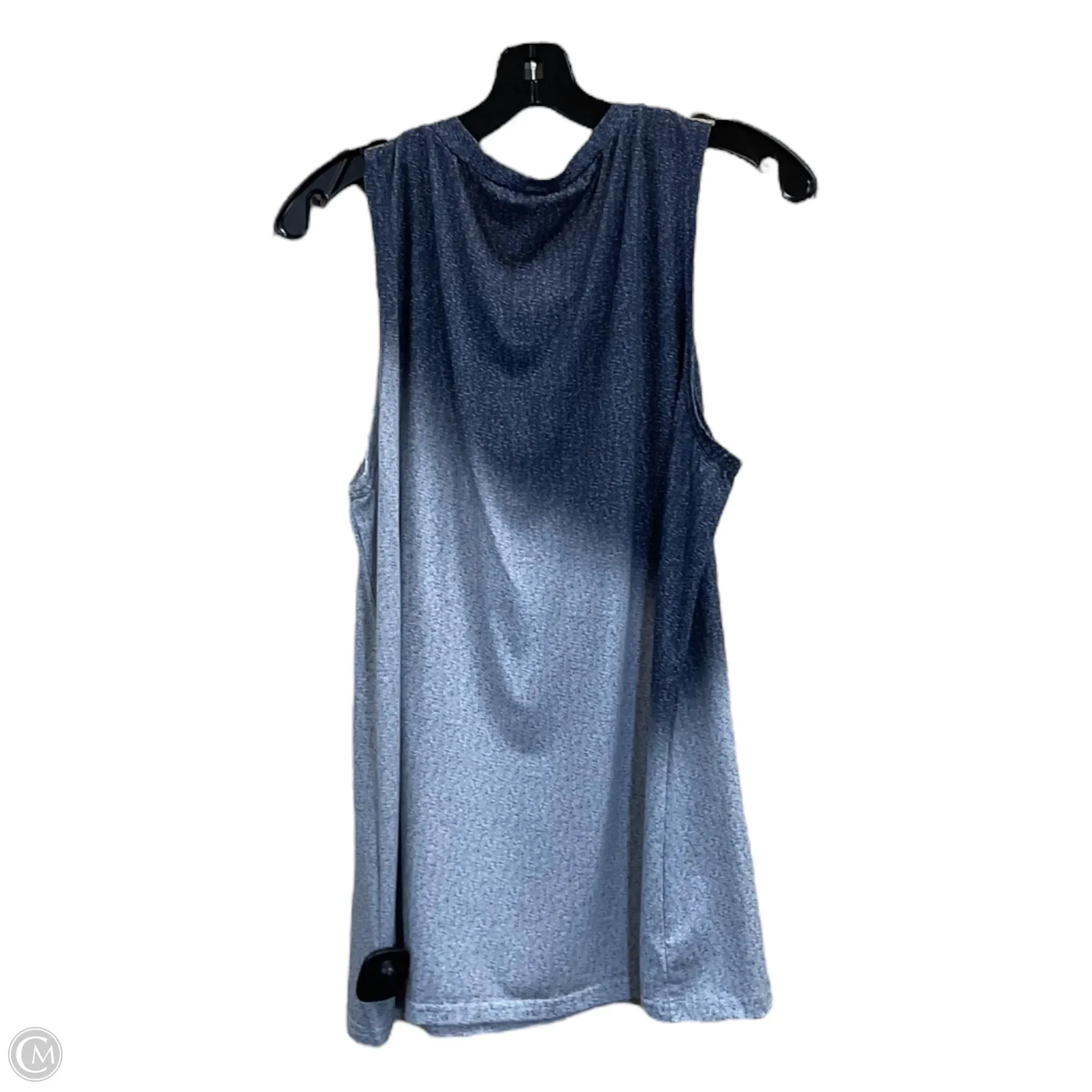 Top Sleeveless By Clothes Mentor In Blue, Size: Xl