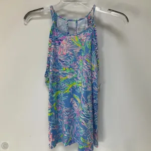 Top Sleeveless Designer By Lilly Pulitzer In Blue, Size: S