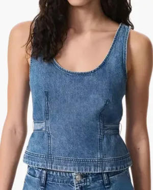 ULTRA FEATHERWEIGHT ESTELLE TOP IN BEEKMAN